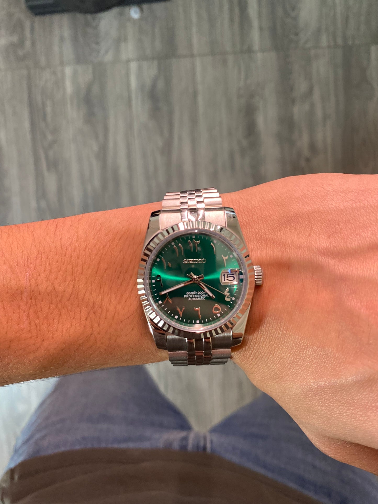 Seiko Mod - 36/39MM Arabic Dials Automatic Men's Watch