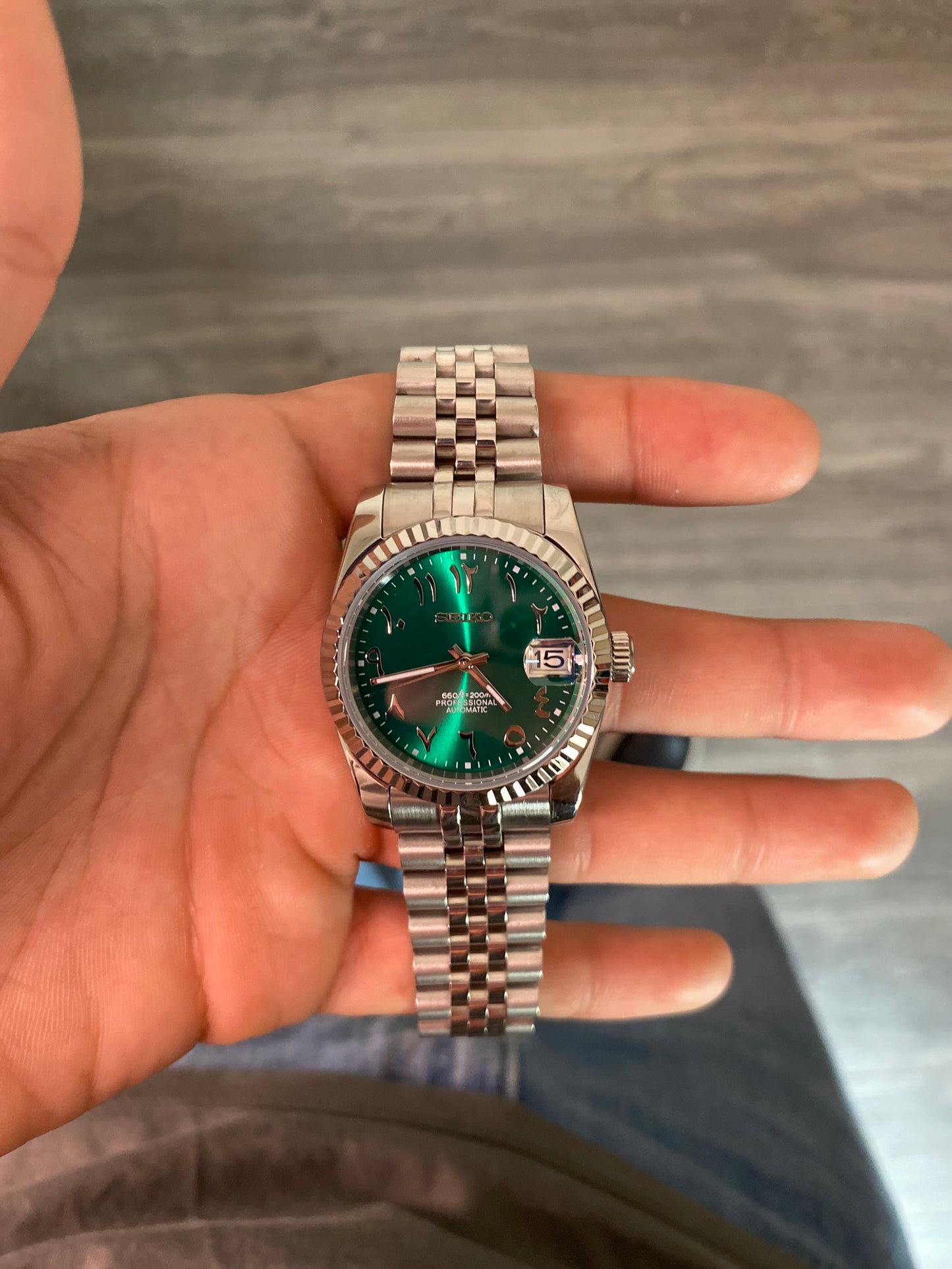 Seiko Mod - 36/39MM Arabic Dials Automatic Men's Watch
